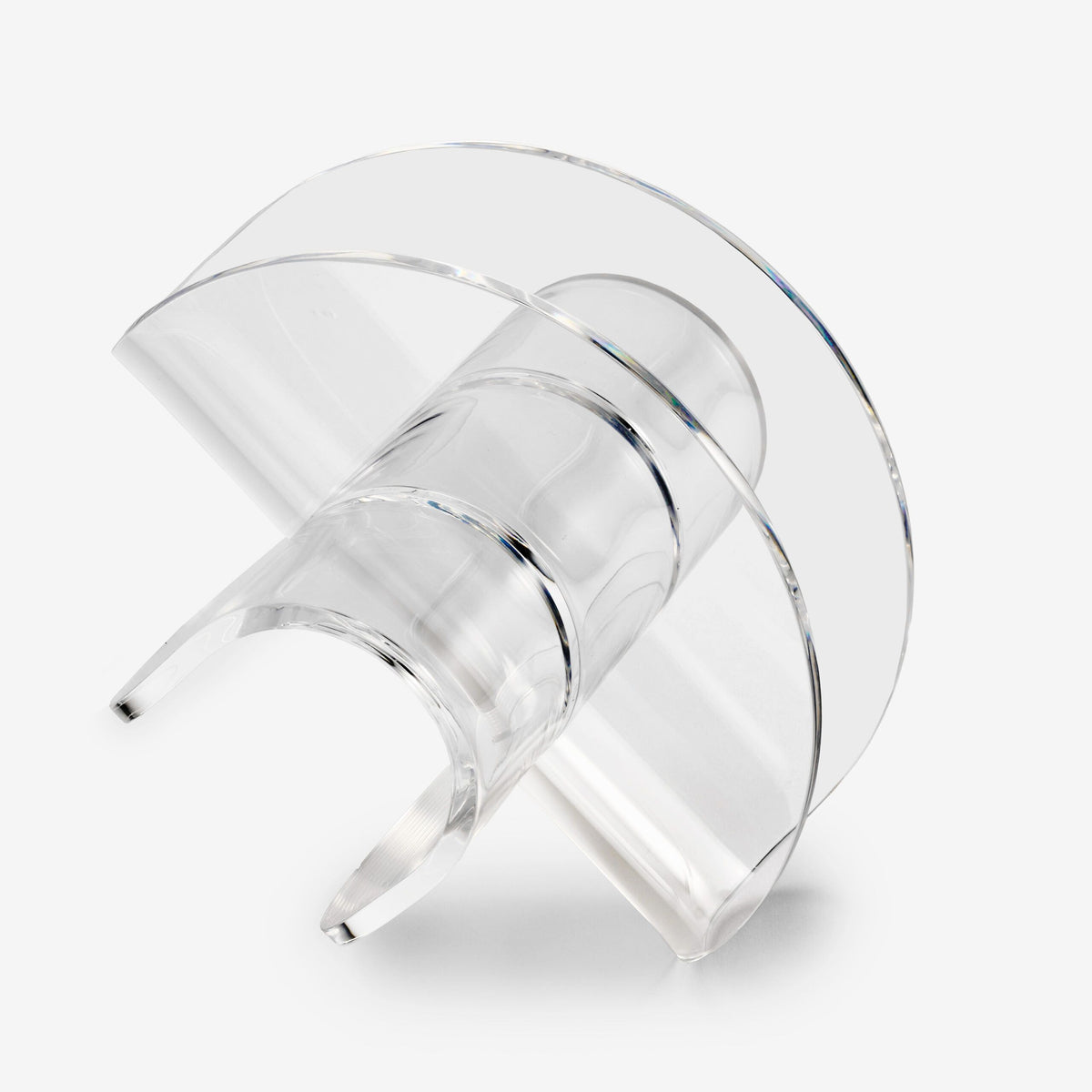 Cosmic Clear Acrylic Sculpture - Housewarming Gift