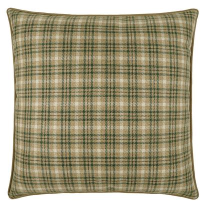 Falmouth Green Throw Pillow