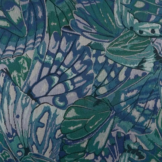 Farfalla Abstract Blue Large Throw Pillow Insert - LOOMLAN - D.V. Kap - Throw Pillows