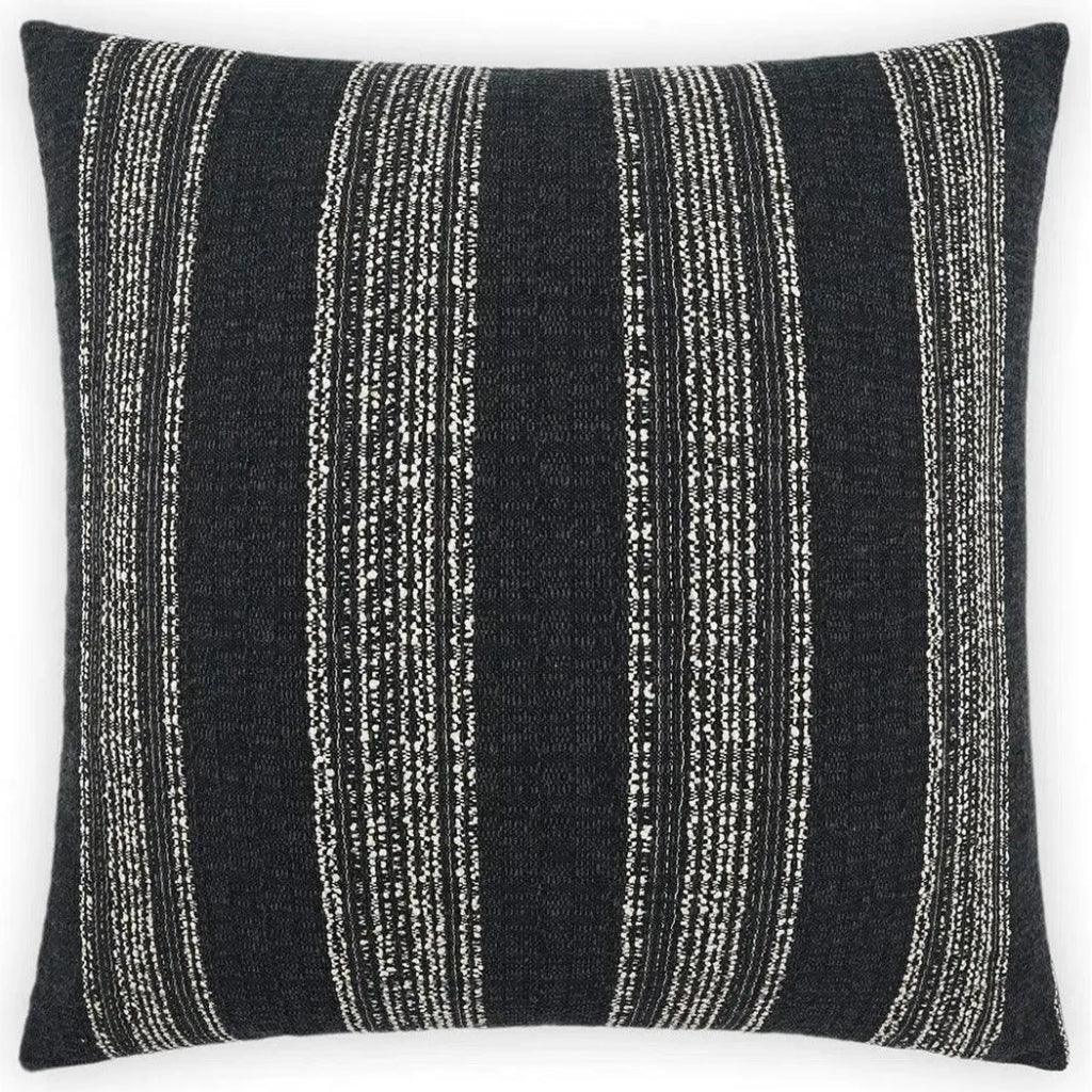 Farkle Black Global Black Large Throw Pillow Insert - LOOMLAN - D.V. Kap - Throw Pillows