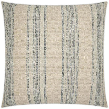 Farkle Jute Global Blue Large Throw Pillow Insert - LOOMLAN - D.V. Kap - Throw Pillows