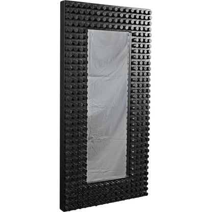 Faustus Mirror Black Wall Mirror - LOOMLAN - Noir - Wall Mirrors