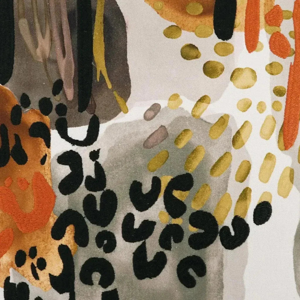 Fauve Safari Multi Color Throw Pillow Insert - LOOMLAN - D.V. Kap - Throw Pillows