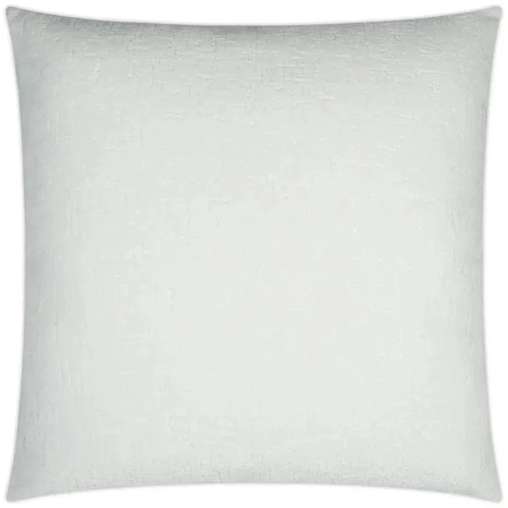 Felicity Snow Solid White Large Throw Pillow Insert - LOOMLAN - D.V. Kap - Throw Pillows