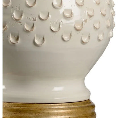 Fiera Glazed Ceramic Table Lamp - LOOMLAN - Wildwood - Table Lamps