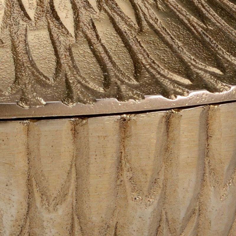 Fig Aluminum Made White Canister - LOOMLAN - Wildwood - Vases & Jars