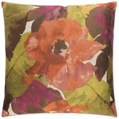 Figi Sunset Red Throw Pillow With Insert - LOOMLAN - D.V. Kap - Throw Pillows