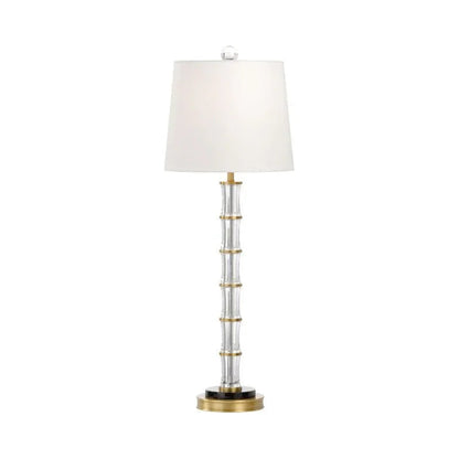 Fiji Clear Crystal Table Lamp - LOOMLAN - Wildwood - Table Lamps