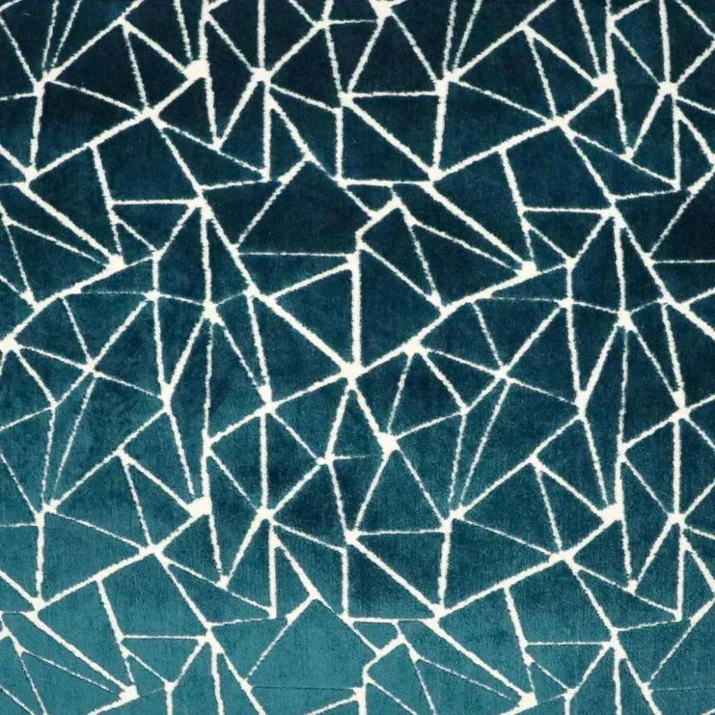 Finale Teal Turquoise Teal Large Throw Pillow Insert - LOOMLAN - D.V. Kap - Throw Pillows