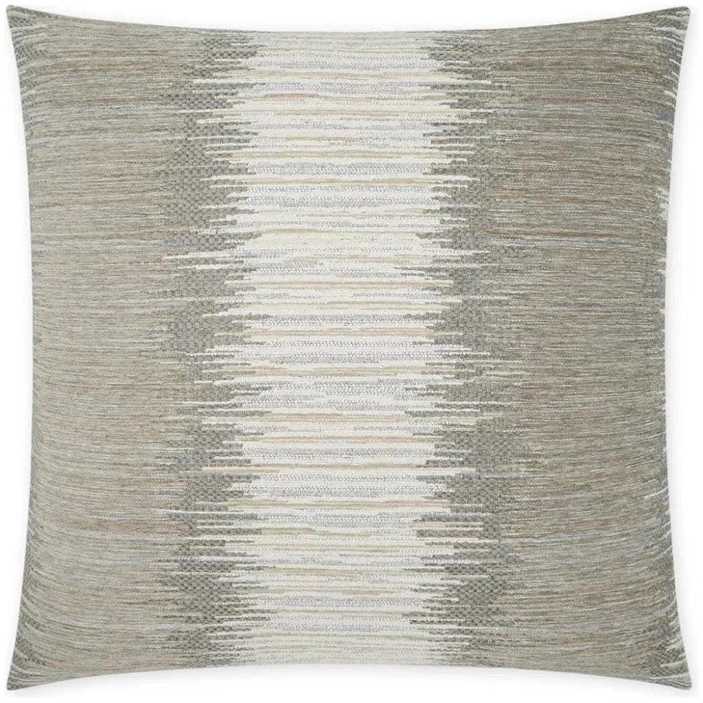 Fine Lines Abstract Tan Grey Large Throw Pillow Insert - LOOMLAN - D.V. Kap - Throw Pillows