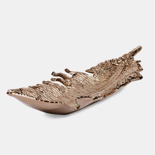Luho Design House Finn Aluminum Feather Platter
