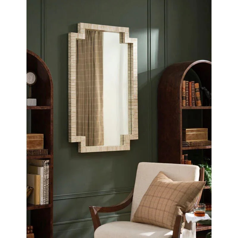 Fiona Bone Wall Mirror - LOOMLAN - Wildwood - Wall Mirrors