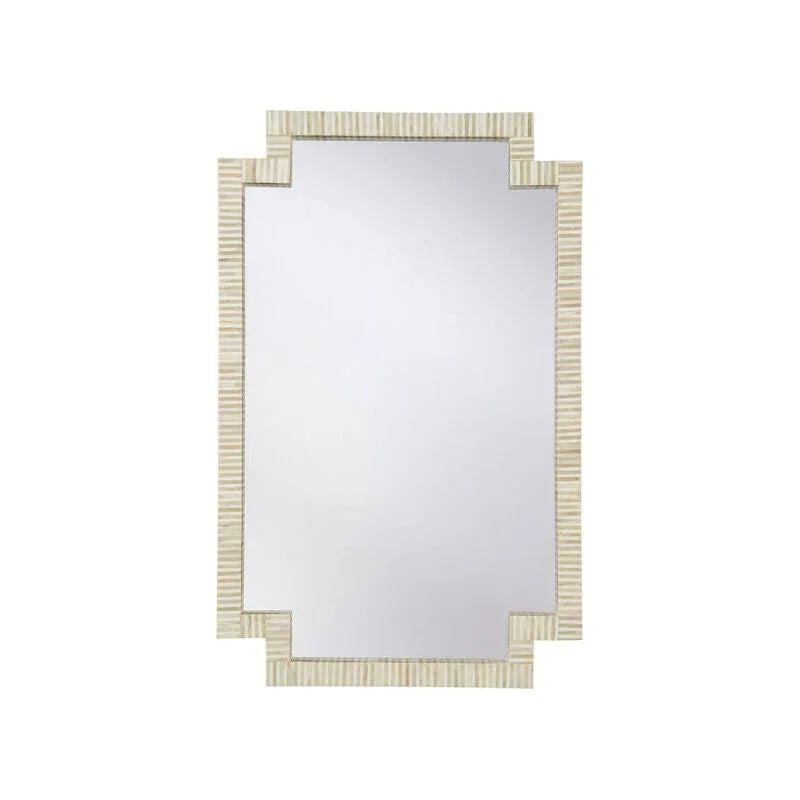 Fiona Bone Wall Mirror - LOOMLAN - Wildwood - Wall Mirrors