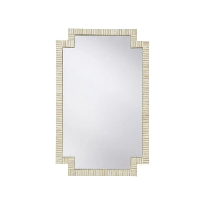 Fiona Bone Wall Mirror - LOOMLAN - Wildwood - Wall Mirrors