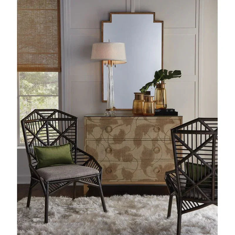 Fiona Iron Framed Wall Mirror - Gold - LOOMLAN - Wildwood - Wall Mirrors