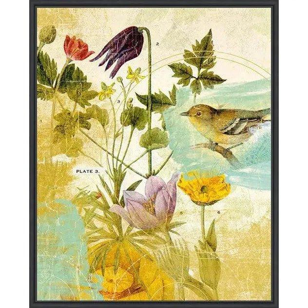 First Bird the Garden Artwork d Canvas Floating - LOOMLAN - LOOMLAN - Canvas Art