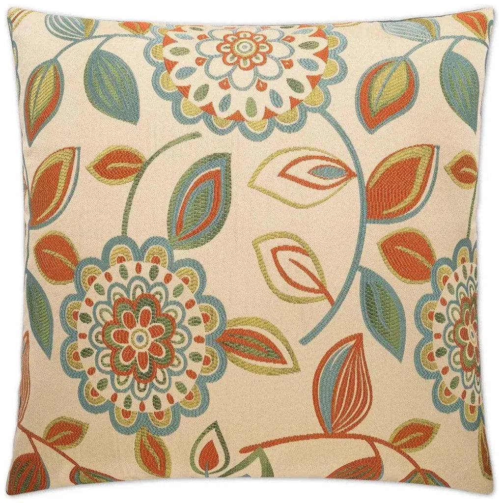 Flander Multi Color Throw Pillow With Insert - LOOMLAN - D.V. Kap - Throw Pillows