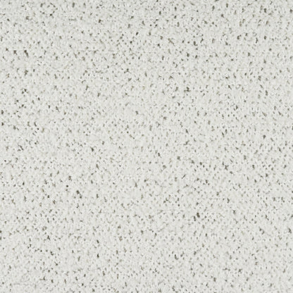 Fleck White Textured Throw Pillow