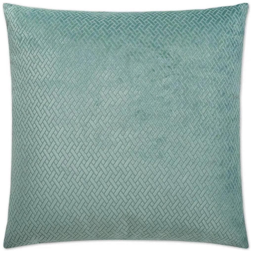 Flex Teal Throw Pillow With Insert - LOOMLAN - D.V. Kap - Throw Pillows