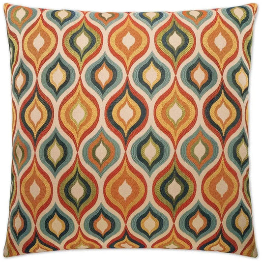 Flicker Multi Color Throw Pillow With Insert - LOOMLAN - D.V. Kap - Throw Pillows