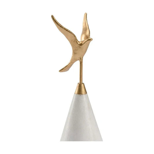 Wildwood Flights Of Fancy Graceful Gold Sculpture