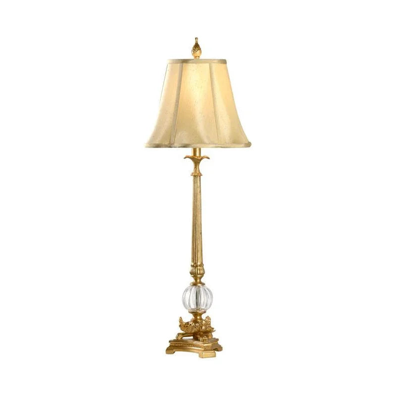 Floating Ball Antique Gold Patina Table Lamp - LOOMLAN - Wildwood - Table Lamps