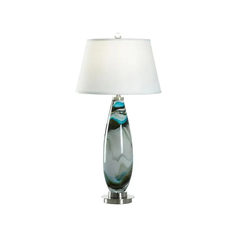 Flora Glass Made Table Lamp - LOOMLAN - Wildwood - Table Lamps