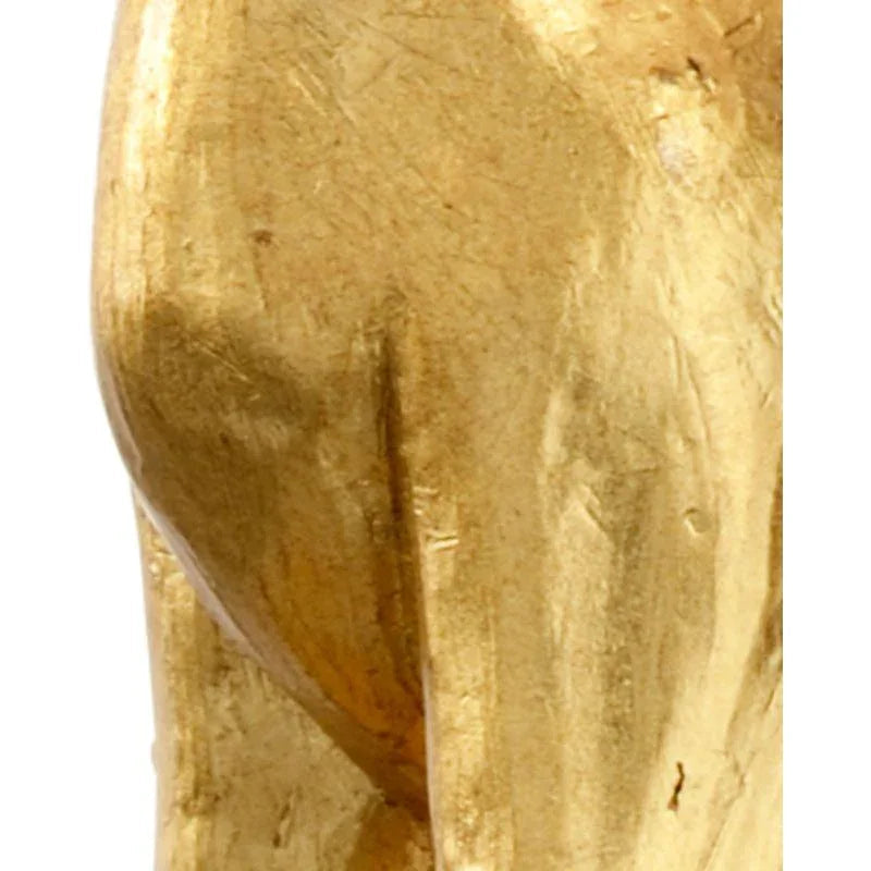 Flossie Left And Right Gold Dog Sculpture Table Lamp - LOOMLAN - Chelsea House - Table Lamps