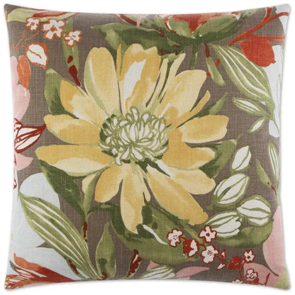 Flourish Multi Color Throw Pillow Insert - LOOMLAN - D.V. Kap - Throw Pillows