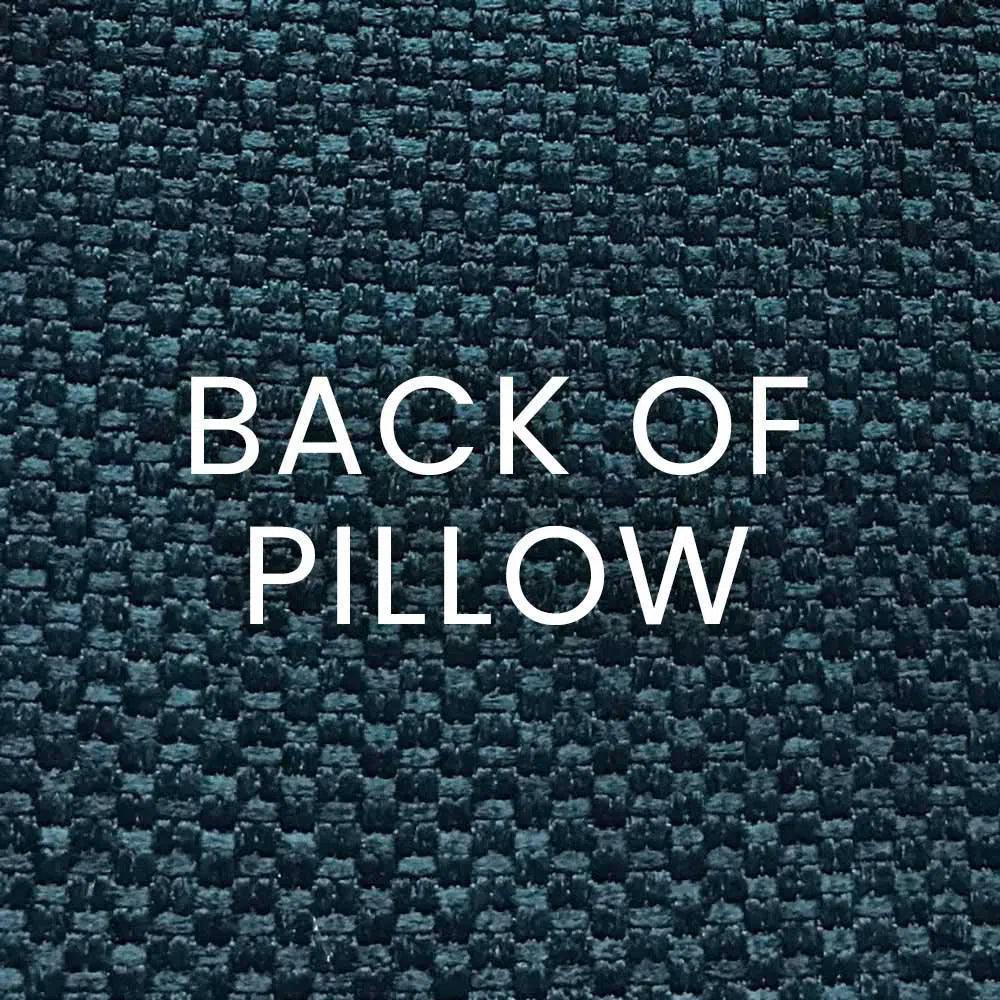 Flower Pops Peacock Blue Throw Pillow Insert - LOOMLAN - D.V. Kap - Throw Pillows