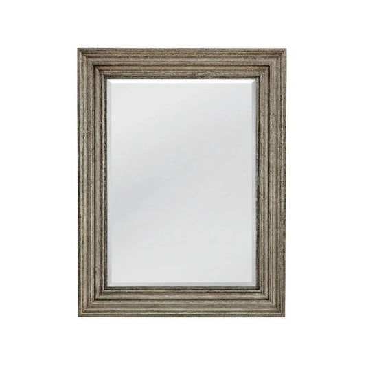 Fontana Polyurethane Brown Vertical Wall Mirror - LOOMLAN - Bassett Mirror - Wall Mirrors