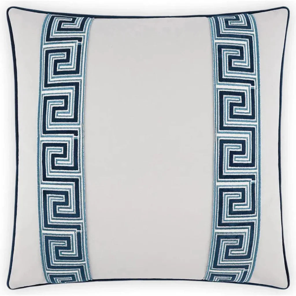 Fontanelle Blue Throw Pillow With Insert - LOOMLAN - D.V. Kap - Throw Pillows