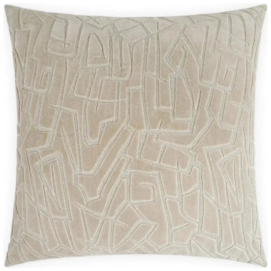Fragment Light Brown Throw Pillow Insert - LOOMLAN - D.V. Kap - Throw Pillows