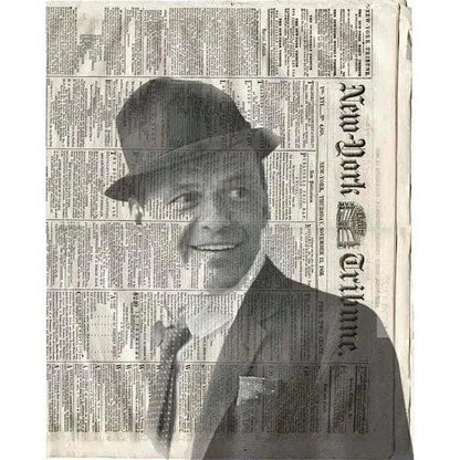 Frank Sinatra Canvas Art Indoor Outdoor Canvas - LOOMLAN - LOOMLAN - Canvas Art