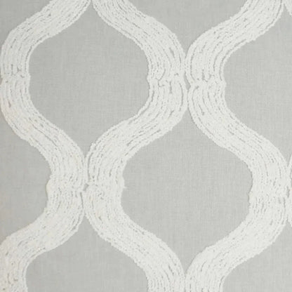 French Twist Grey Throw Pillow With Insert - LOOMLAN - D.V. Kap - Throw Pillows