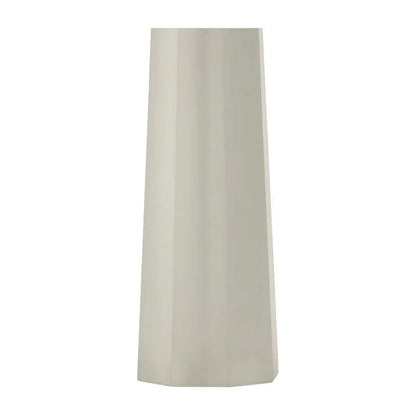 Frosted Crystal Crisp White Fabric Shade Table Lamp - LOOMLAN - Chelsea House - Table Lamps