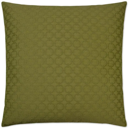 Full Circle Green Throw Pillow With Insert - LOOMLAN - D.V. Kap - Throw Pillows