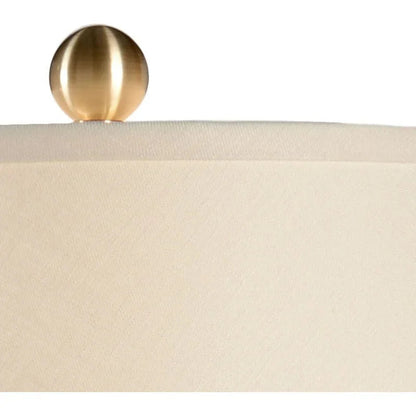 Fulton Vase Cream Crackle Glaze Finish Table Lamp - LOOMLAN - Chelsea House - Table Lamps