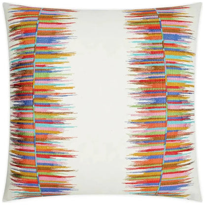 Fun Fair Fiesta Abstract Large Throw Pillow Insert - LOOMLAN - D.V. Kap - Throw Pillows