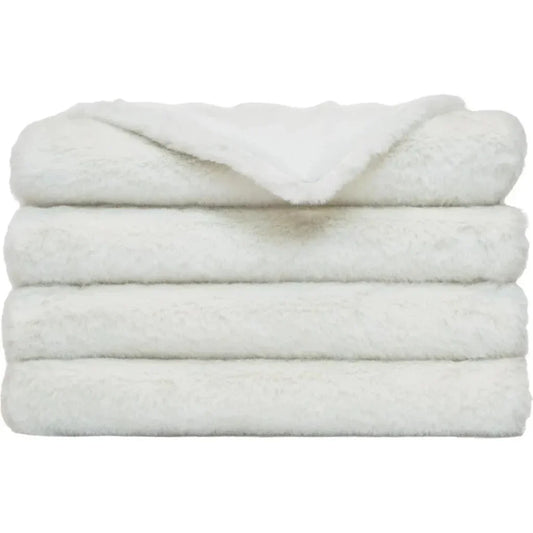 Furocious Corded Throw - Swan - LOOMLAN - D.V. Kap - Throw Blankets