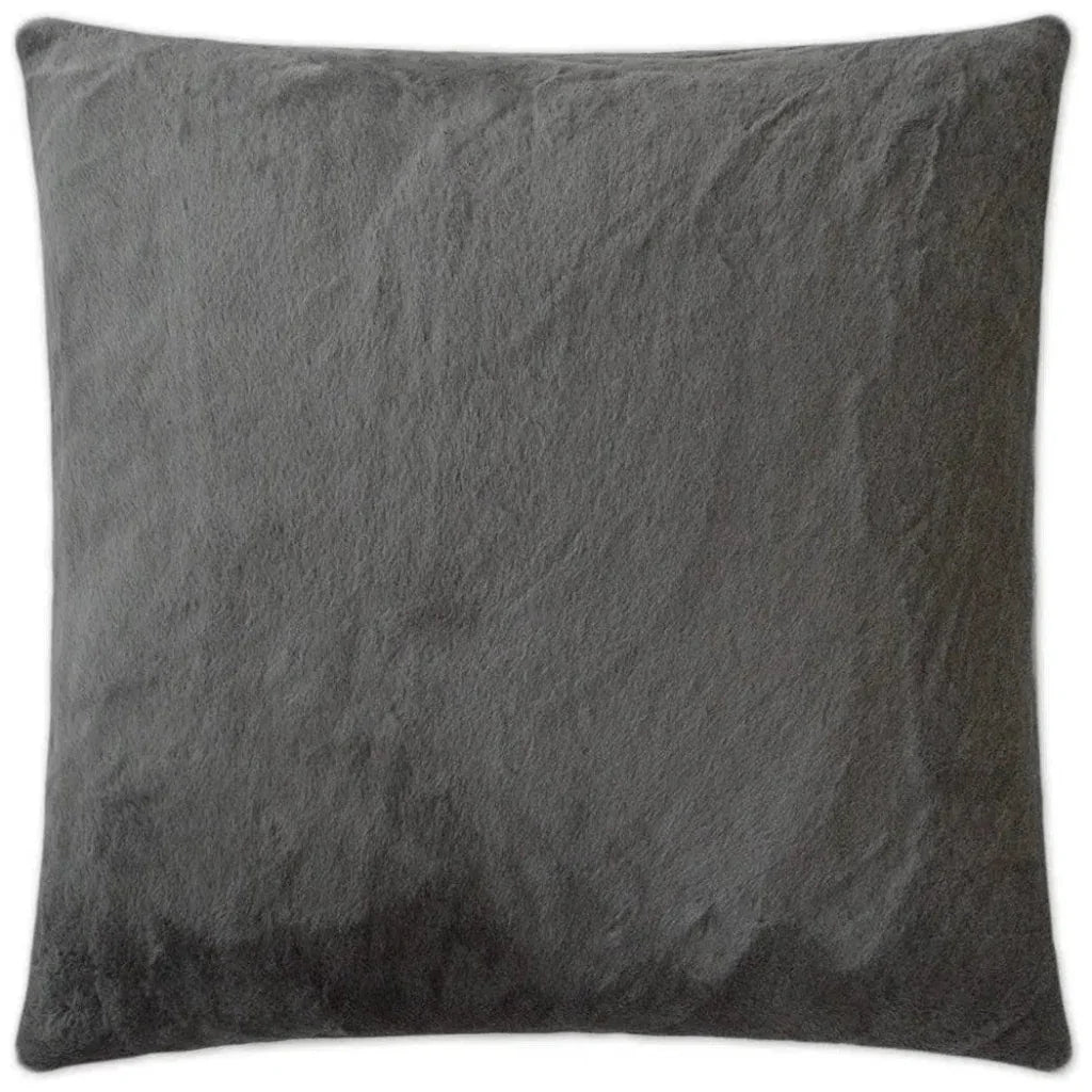 Furocious Steel Grey Throw Pillow Insert - LOOMLAN - D.V. Kap - Throw Pillows