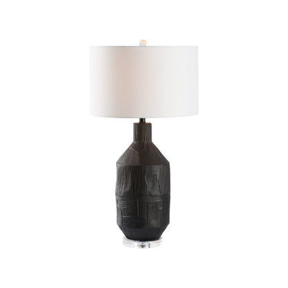 Furrow Ceramic Table Lamp