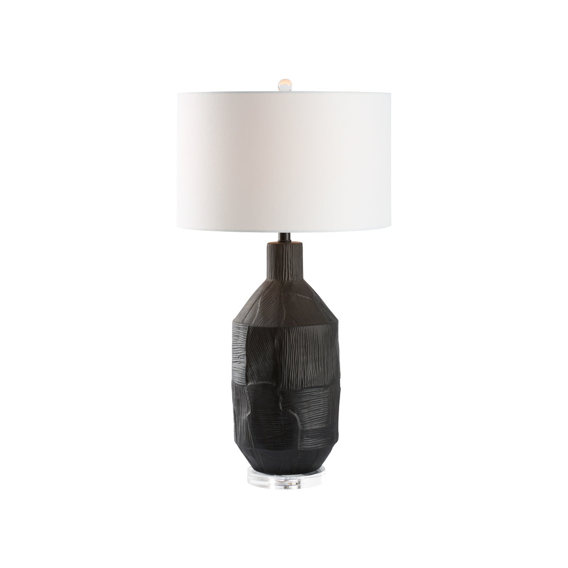 Furrow Ceramic Table Lamp