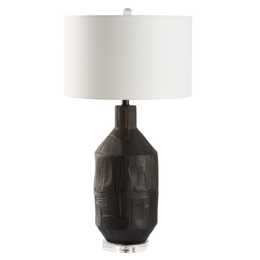 Furrow Ceramic Table Lamp