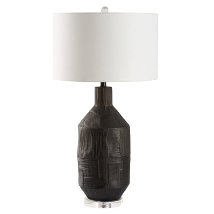 Furrow Ceramic Table Lamp