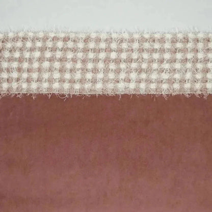 Fuzzy Rose Band Blush Large Throw Pillow Insert - LOOMLAN - D.V. Kap - Throw Pillows