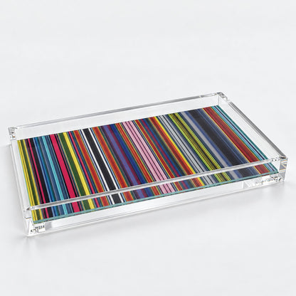 Art Clear Acrylic Tray - Hostess & Housewarming Gift