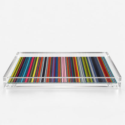 Art Clear Acrylic Tray - Hostess & Housewarming Gift