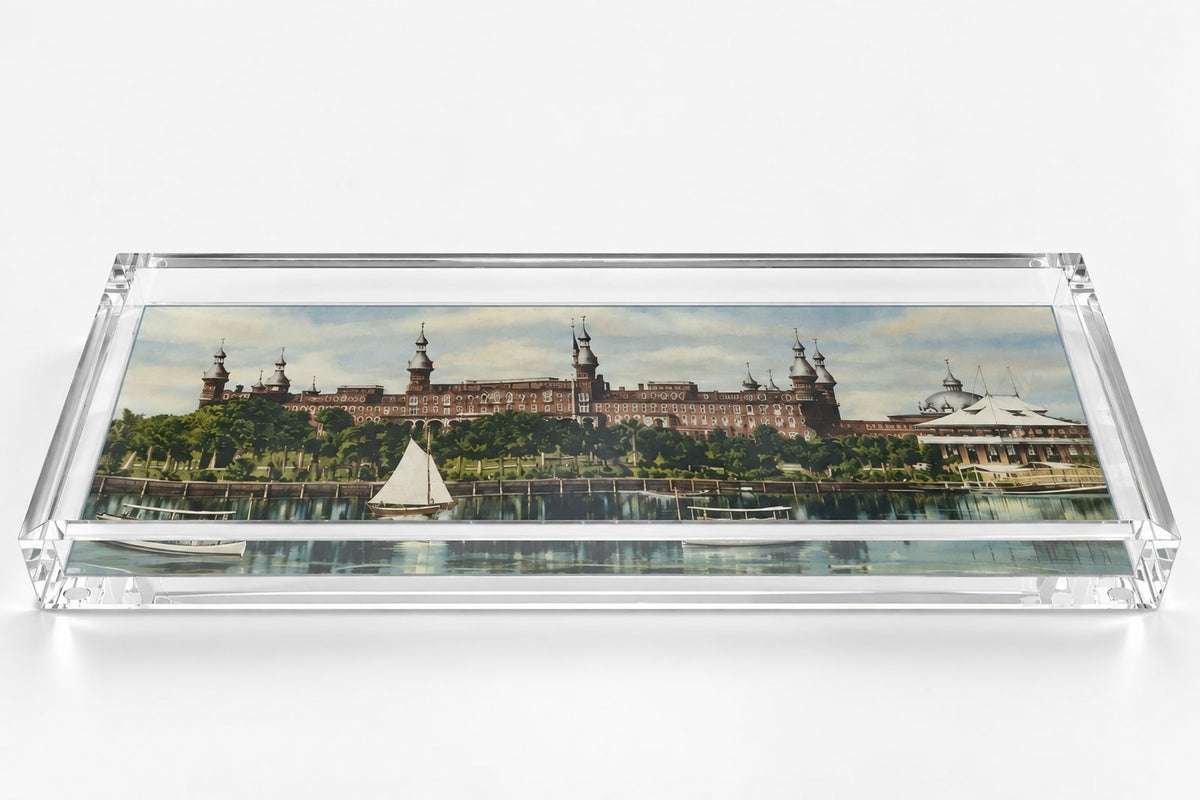 Art Clear Acrylic Tray - Hostess & Housewarming Gift