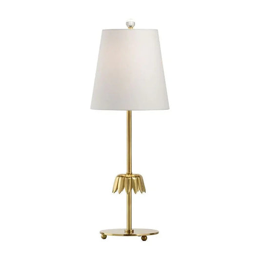 Gable Gold Larry Laslo Style Table Lamp - LOOMLAN - Wildwood - Table Lamps
